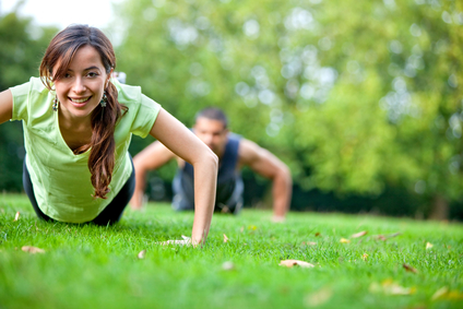 Doing Posture Alignment  Exercises Outside