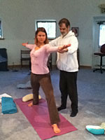 Teaching at Ananda University Nevada City CA